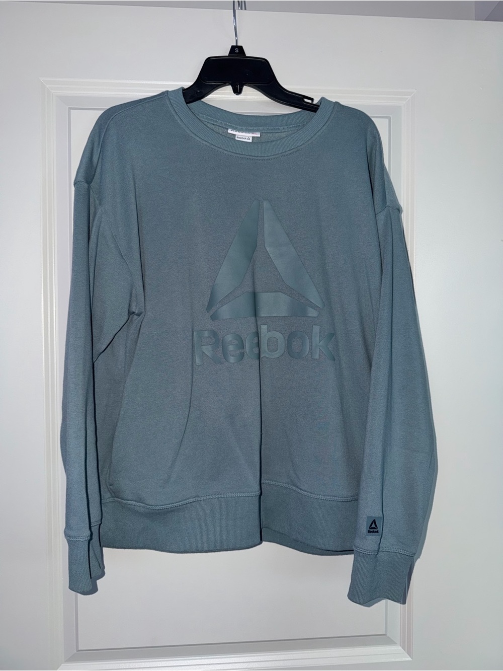 Reebok Men's Crewneck Sweatshirt in Slate Teal